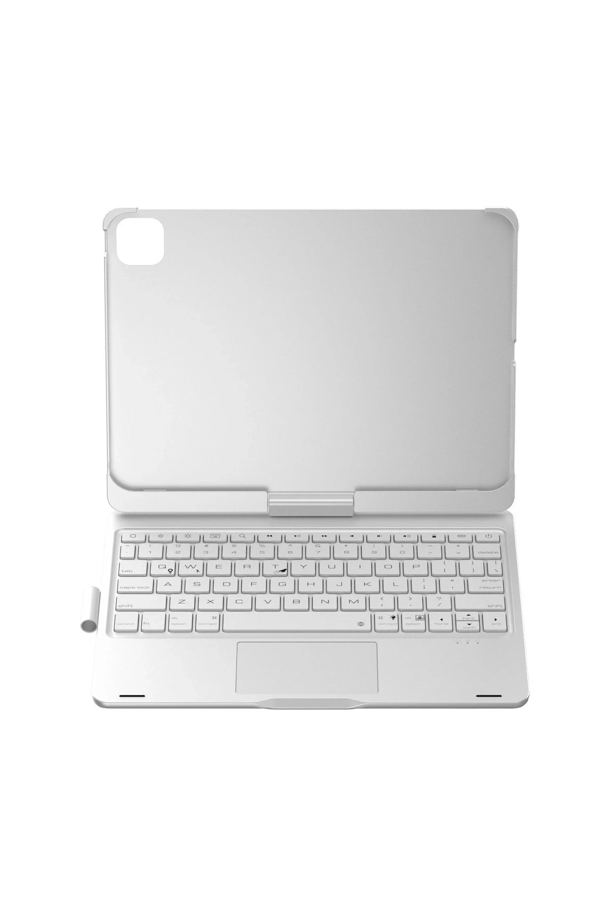 newface-ipad-pro-11-2024-f11-ats-kilif-magic-donen-klavyeli-tablet-kilif-gumus-default Uray store Apple iPad Pro 11 (2024) F11 ATS Kılıf Magic Dönen Klavyeli Tablet Kılıf - Gümüş - Görsel 1