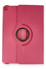 Uray store Apple iPad Pro 11 (2024) Kılıf 360 Tablet Deri Kılıf - Pembe