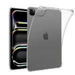 Uray store Apple iPad Pro 11 (2024) Kılıf Anti Shock Tablet Silikon - Şeffaf