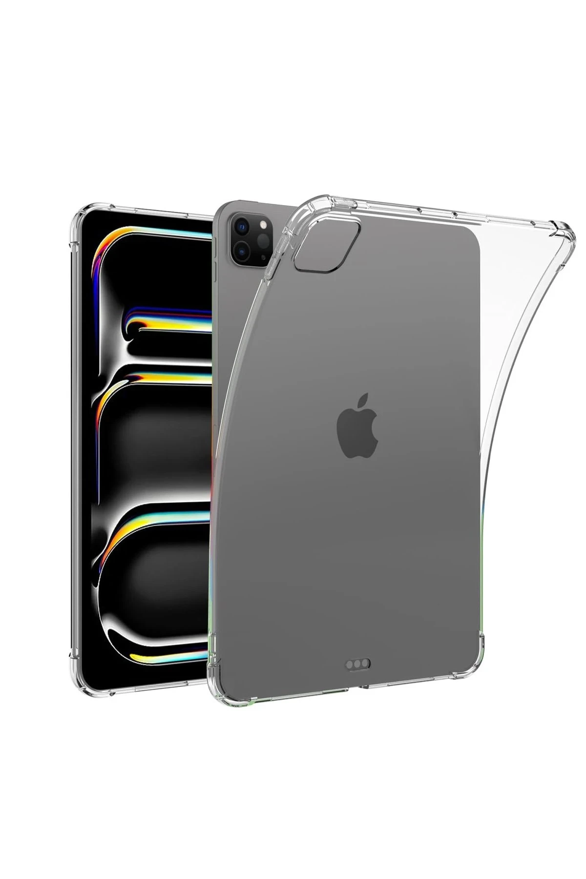 newface-ipad-pro-11-2024-kilif-anti-seffaf-tablet-silikon-seffaf-default Uray store Apple iPad Pro 11 (2024) Kılıf Anti Shock Tablet Silikon - Şeffaf - Görsel 1