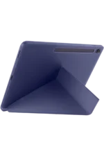 Uray store Apple iPad Pro 11 (2024) Kılıf Kalemlikli Hugo Tablet Kılıfı - Lacivert - Görsel 3