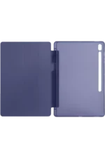 Uray store Apple iPad Pro 11 (2024) Kılıf Kalemlikli Hugo Tablet Kılıfı - Lacivert - Görsel 4