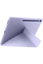 Uray store Apple iPad Pro 11 (2024) Kılıf Kalemlikli Hugo Tablet Kılıfı - Lila - Görsel 2