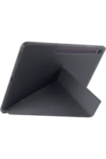 Uray store Apple iPad Pro 11 (2024) Kılıf Kalemlikli Hugo Tablet Kılıfı - Siyah - Görsel 4
