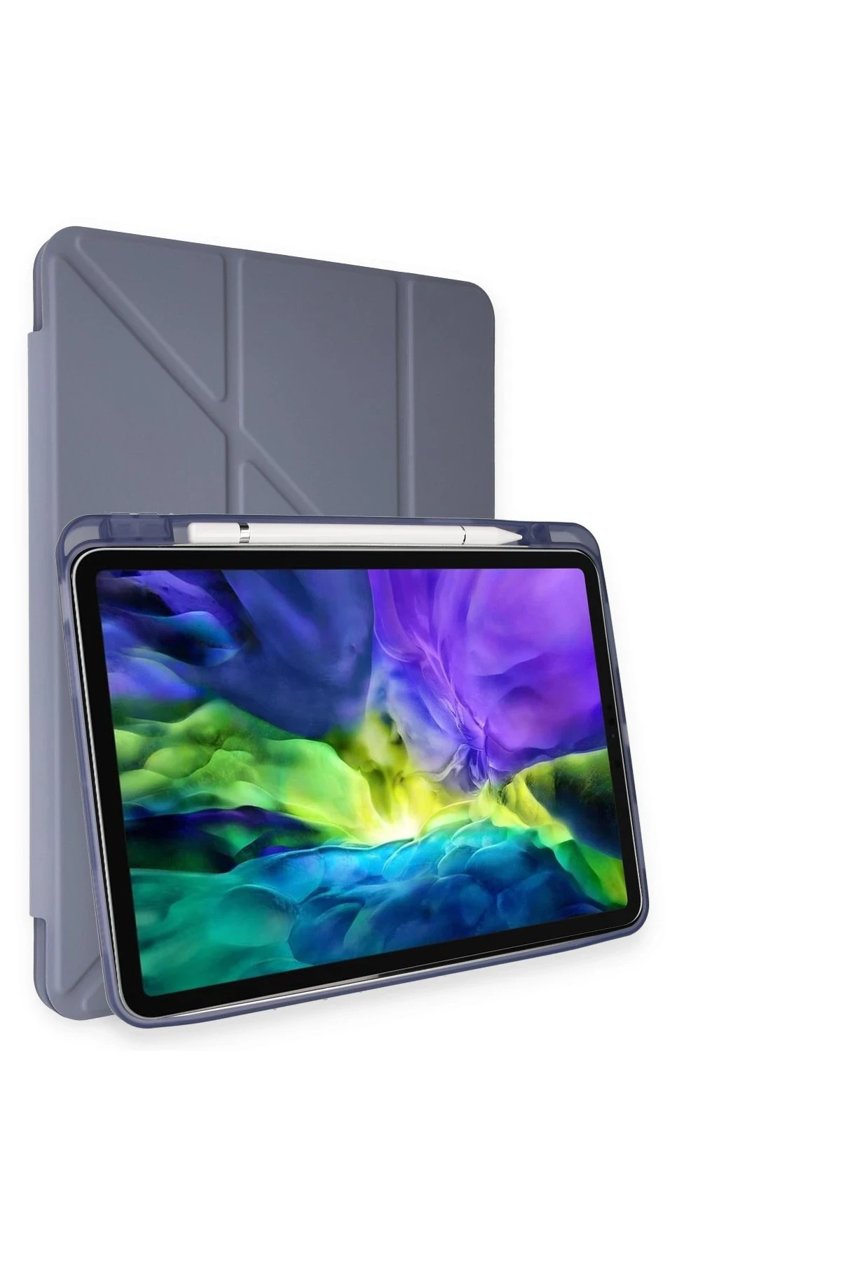 newface-ipad-pro-11-2024-kilif-kalemlikli-mars-tablet-kilifi-lila-default Uray store Apple iPad Pro 11 (2024) Kılıf Kalemlikli Mars Tablet Kılıfı - Lavender - Görsel 1
