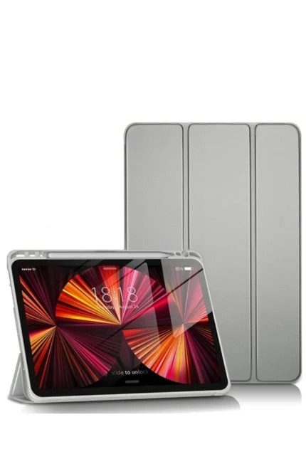 Uray store Apple iPad Pro 11 (2024) Kılıf Tablet Smart Kılıf - Gri