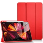 Uray store Apple iPad Pro 11 (2024) Kılıf Tablet Smart Kılıf - Kırmızı