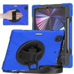 Uray store Apple iPad Pro 12.9 (2020) Kılıf Amazing Tablet Kapak - Mavi