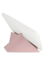 Uray store Apple iPad Pro 12.9 (2021) Kılıf Kalemlikli Mars Tablet Kılıfı - Rose Gold - Görsel 2