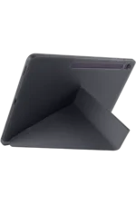 Uray store Apple iPad Pro 13 (2024) Kılıf Kalemlikli Hugo Tablet Kılıfı - Siyah - Görsel 2
