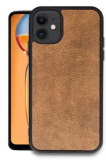 Uray store Apple iPhone 11 Kılıf Aras Deri Kapak - Taba