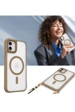 Uray store Apple iPhone 11 Kılıf Enka Magsafe Silikon Kılıf - Şeffaf - Görsel 2