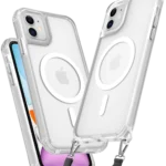 Uray store Apple iPhone 11 Kılıf Enka Magsafe Silikon Kılıf - Şeffaf