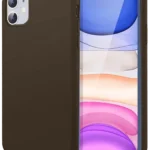 Uray store Apple iPhone 11 Kılıf First Silikon - Kahverengi