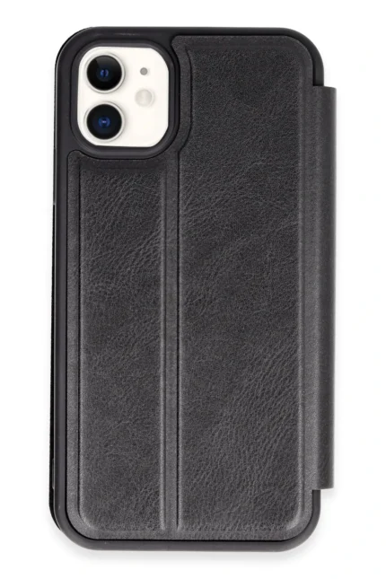 Uray store Apple iPhone 11 Kılıf Flip Cover - Siyah