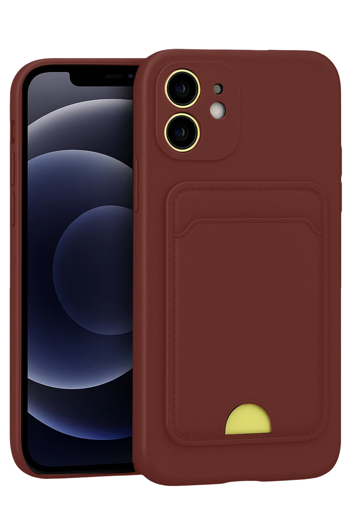 newface-iphone-11-kilif-kelvin-kartvizitli-silikon-bordo-default Uray store Apple iPhone 11 Kılıf Kelvin Kartvizitli Silikon - Bordo - Görsel 1