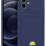 Uray store Apple iPhone 11 Kılıf Kelvin Kartvizitli Silikon - Lacivert
