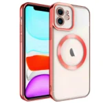 Uray store Apple iPhone 11 Kılıf Kross Magneticsafe Kapak - Kırmızı