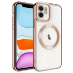 Uray store Apple iPhone 11 Kılıf Kross Magneticsafe Kapak - Rose