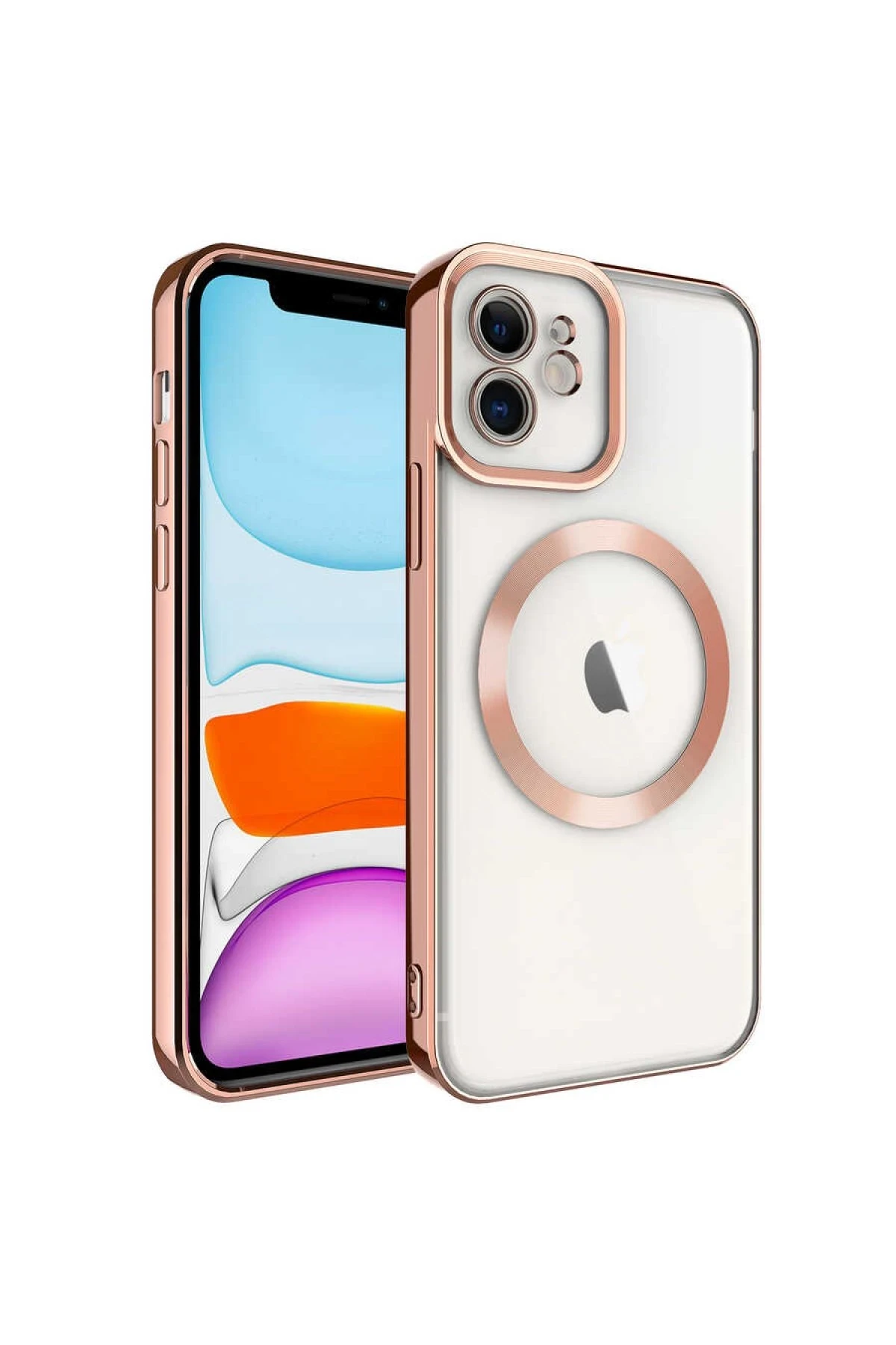 newface-iphone-11-kilif-kross-magneticsafe-kapak-rose-default Uray store Apple iPhone 11 Kılıf Kross Magneticsafe Kapak - Rose - Görsel 1