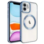 Uray store Apple iPhone 11 Kılıf Kross Magneticsafe Kapak - Sierra Blue