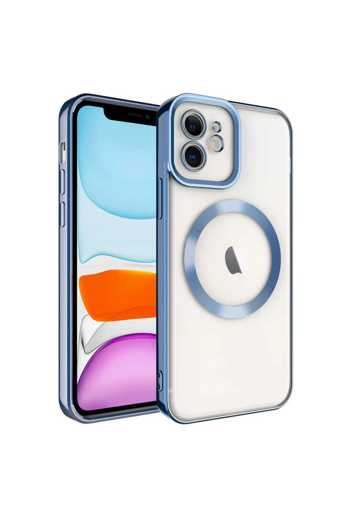 newface-iphone-11-kilif-kross-magneticsafe-kapak-sierra-blue-default Uray store Apple iPhone 11 Kılıf Kross Magneticsafe Kapak - Sierra Blue - Görsel 1