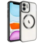 Uray store Apple iPhone 11 Kılıf Kross Magneticsafe Kapak - Siyah