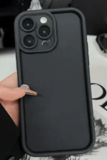 Uray store Apple iPhone 11 Kılıf Viera Silikon - Gri - Görsel 2