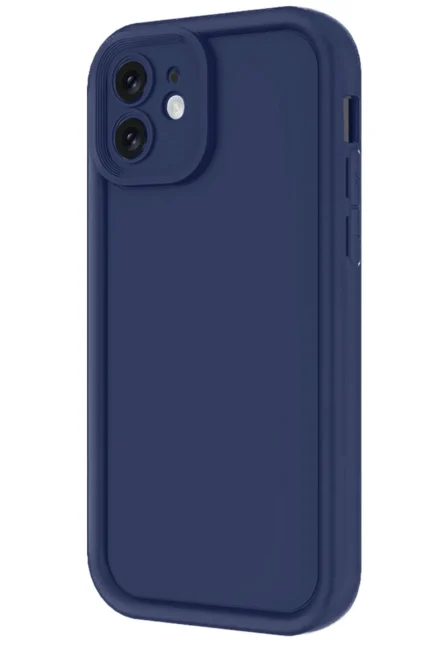 Uray store Apple iPhone 11 Kılıf Viera Silikon - Lacivert