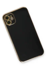Uray store Apple iPhone 11 Kılıf Volet Silikon - Siyah - Görsel 3