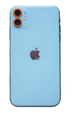 Uray store Apple iPhone 11 Neon Fosforlu Kamera Lens - Turuncu