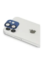 Uray store Apple iPhone 11 Pers Alüminyum Kamera Lens - Lacivert - Görsel 2