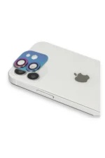 Uray store Apple iPhone 11 Pers Alüminyum Kamera Lens - Rainbow - Görsel 2