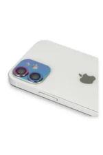 Uray store Apple iPhone 11 Pers Alüminyum Kamera Lens - Rainbow - Görsel 3
