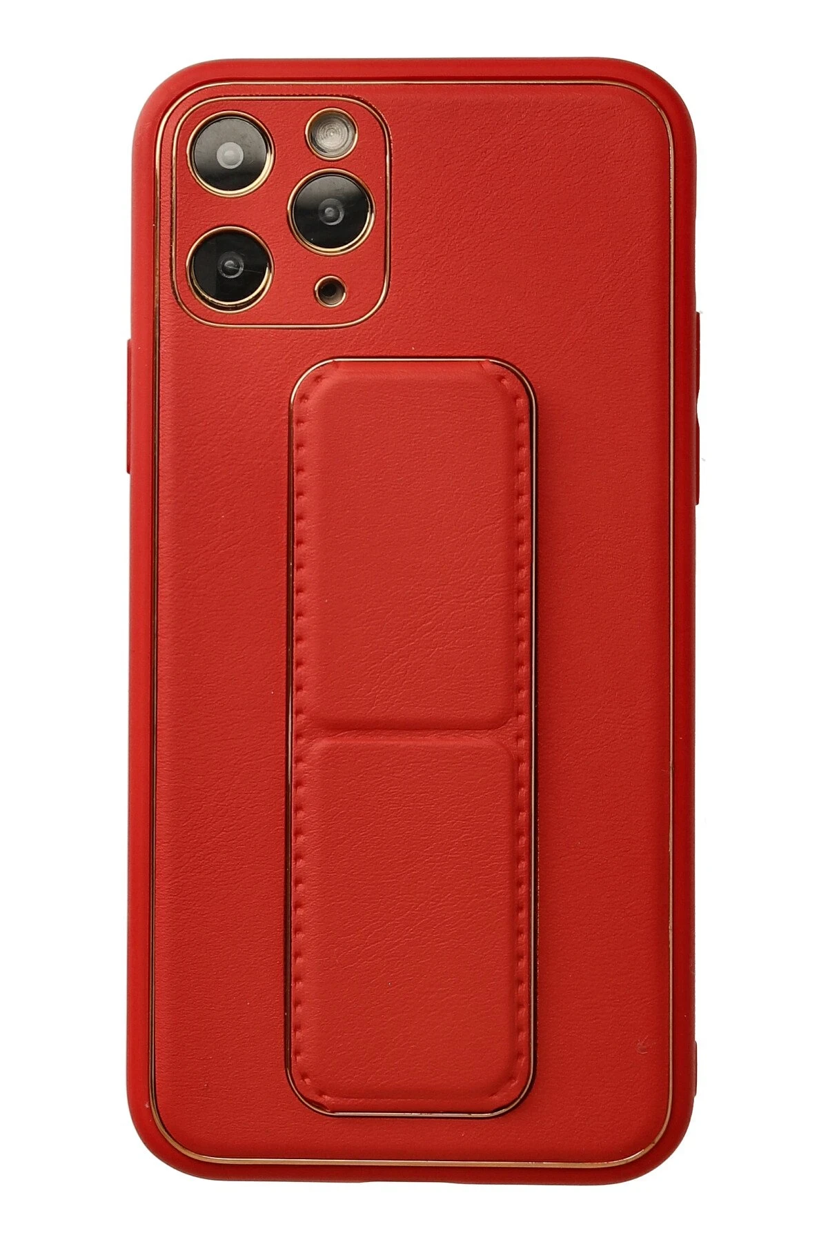 newface-iphone-11-pro-kilif-coco-deri-standli-kapak-kirmizi-default Uray store Apple iPhone 11 Pro Kılıf Coco Deri Standlı Kapak - Kırmızı - Görsel 1