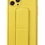 Uray store Apple iPhone 11 Pro Kılıf Coco Deri Standlı Kapak - Sarı