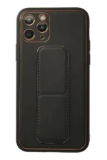Uray store Apple iPhone 11 Pro Kılıf Coco Deri Standlı Kapak - Siyah