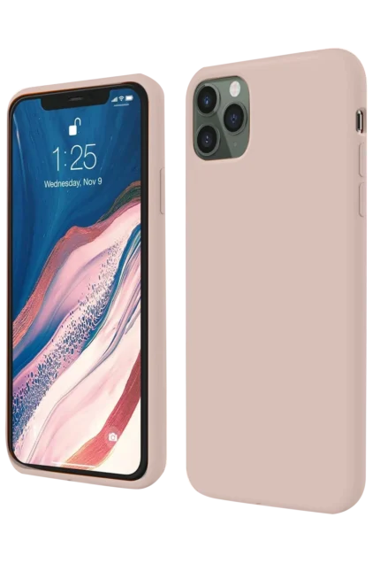 Uray store Apple iPhone 11 Pro Kılıf First Silikon - Rose Gold