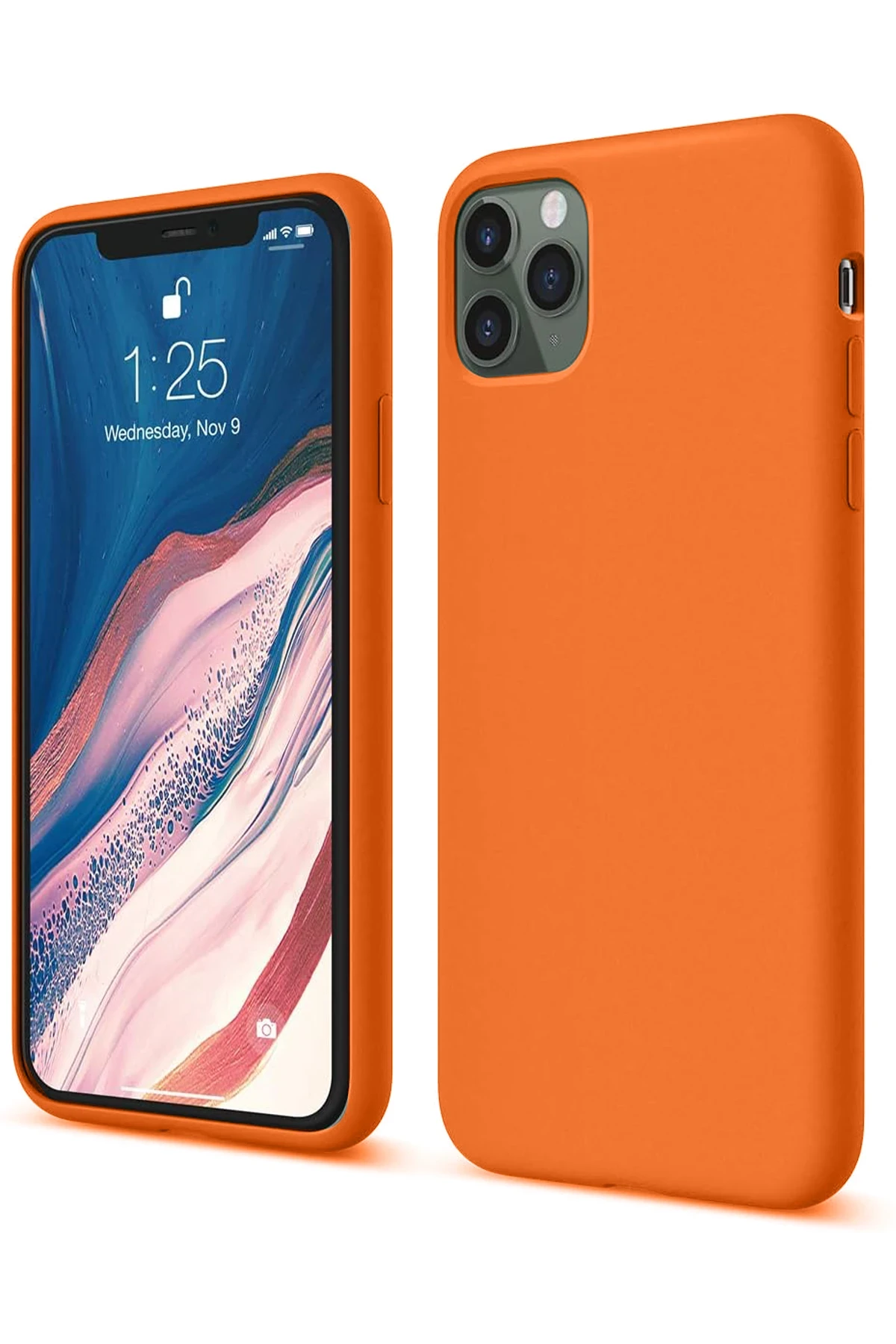 newface-iphone-11-pro-kilif-first-silikon-turuncu-default Uray store Apple iPhone 11 Pro Kılıf First Silikon - Turuncu - Görsel 1