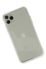 Uray store Apple iPhone 11 Pro Kılıf Fly Lens Silikon - Şeffaf - Görsel 3