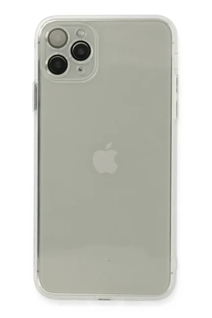 Uray store Apple iPhone 11 Pro Kılıf Fly Lens Silikon - Şeffaf