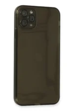 Uray store Apple iPhone 11 Pro Kılıf Fly Lens Silikon - Siyah - Görsel 2