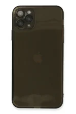 Uray store Apple iPhone 11 Pro Kılıf Fly Lens Silikon - Siyah
