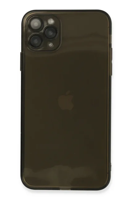 Uray store Apple iPhone 11 Pro Kılıf Fly Lens Silikon - Siyah