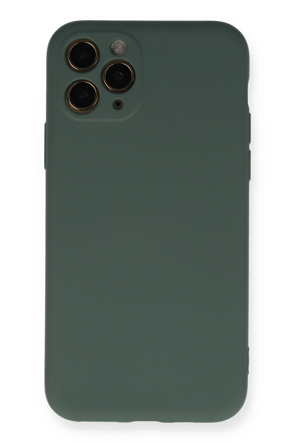 newface-iphone-11-pro-kilif-nano-ici-kadife-silikon-koyu-yesil-default Uray store Apple iPhone 11 Pro Kılıf Nano içi Kadife Silikon - Koyu Yeşil - Görsel 1