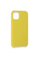 Uray store Apple iPhone 11 Pro Max Kılıf Lansman Legant Silikon - Sarı - Görsel 3