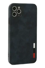 Uray store Apple iPhone 11 Pro Max Kılıf Loop Deri Silikon - Lacivert - Görsel 3