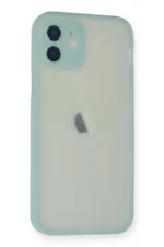 Uray store Apple iPhone 11 Pro Max Kılıf Montreal Silikon Kapak - Turkuaz - Görsel 2