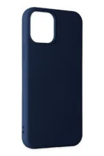 Uray store Apple iPhone 11 Pro Max Kılıf Nano içi Kadife Silikon - Lacivert - Görsel 2