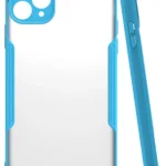 Uray store Apple iPhone 11 Pro Max Kılıf Platin Silikon - Mavi